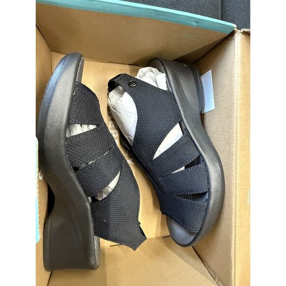Bzees Finale Black 7.5 Sandals - Picture 1 of 7
